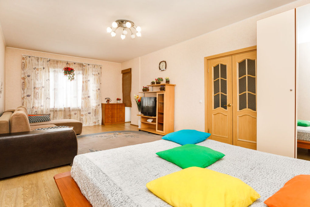 1-комнатная квартира класса Комфорт посуточно в Екатеринбурге